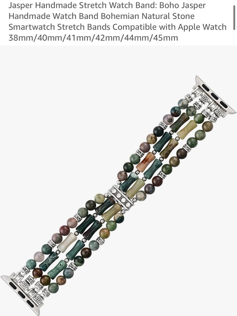 2 Apple Watch Bands with 5 face covers 40mm - Picture 6 of 6